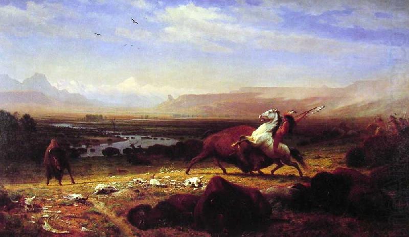 The Last of the Buffalo, Albert Bierstadt